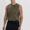 Koszulka bez rękawów Alo Vapor Muscle Tank – Olive Tree