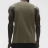 Koszulka bez rękawów Alo Vapor Muscle Tank – Olive Tree
