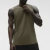 Koszulka bez rękawów Alo Vapor Muscle Tank – Olive Tree