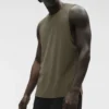 Koszulka bez rękawów Alo Vapor Muscle Tank – Olive Tree