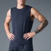 Koszulka bez rękawów Triumph Muscle – granatowa