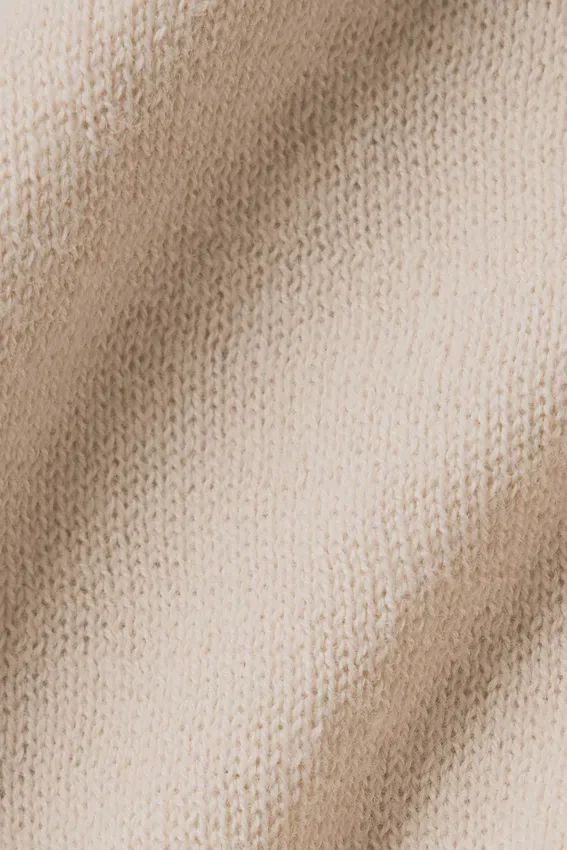Koszulka bez rękawów typu Henley „Supernatural Sweater” – kolor „Macadamia”