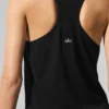 Koszulka bez rękawów typu Henley z serii „Supernatural Sweater” – czarna