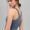 Koszulka bez rękawów z efektem „Airbrush Real Bra” – Bluestone