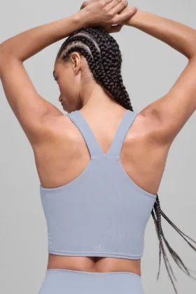 Koszulka bez rękawów z efektem Airbrush Real Bra – Winter Frost