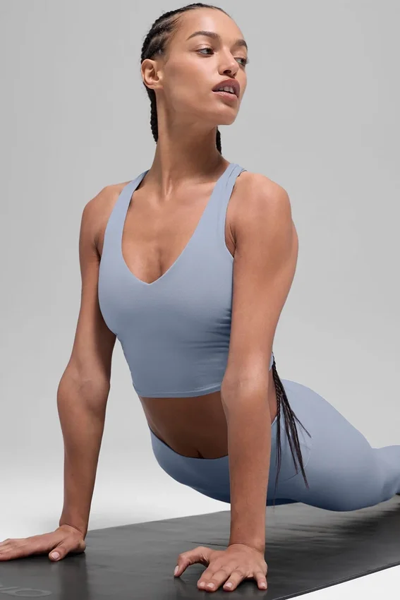 Koszulka bez rękawów z efektem Airbrush Real Bra – Winter Frost
