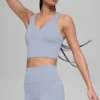 Koszulka bez rękawów z efektem Airbrush Real Bra – Winter Frost