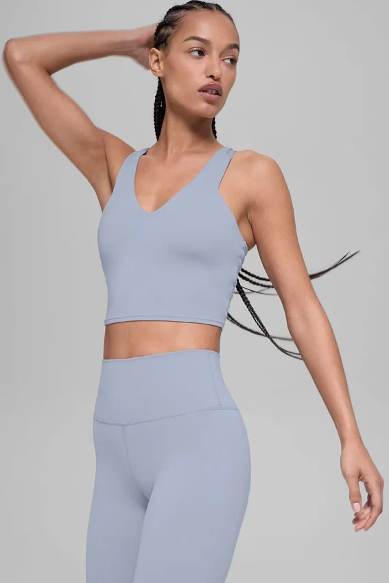 Koszulka bez rękawów z efektem Airbrush Real Bra – Winter Frost