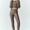 Koszulka polo z kaszmiru Northstar – kolor Alpine Cocoa Heather