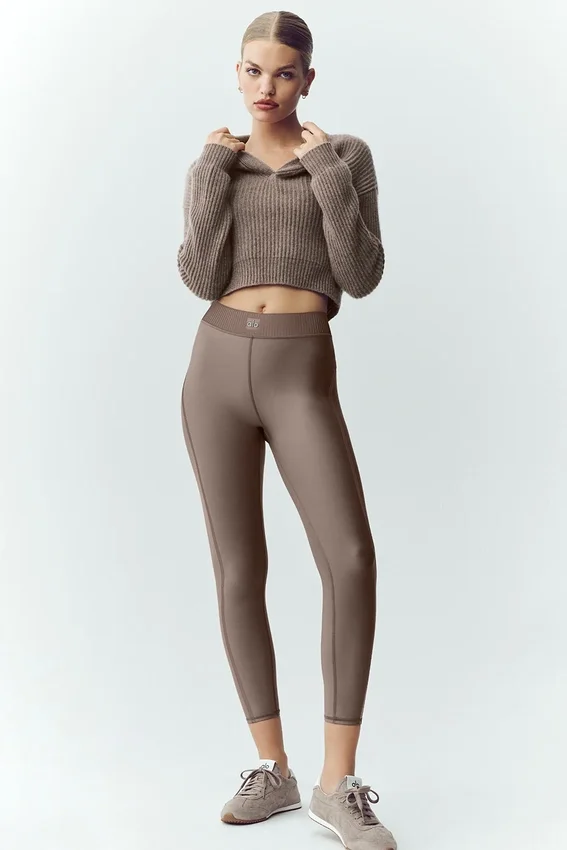 Koszulka polo z kaszmiru Northstar – kolor Alpine Cocoa Heather