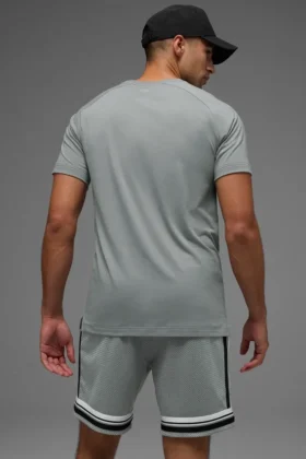 Koszulka raglanowa Triumph – Lunar Grey