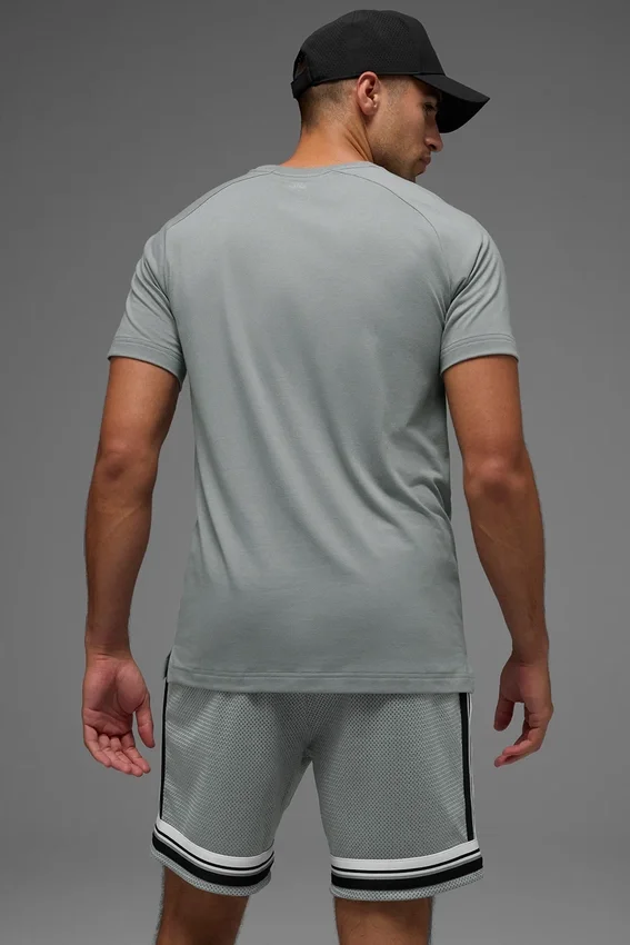 Koszulka raglanowa Triumph – Lunar Grey