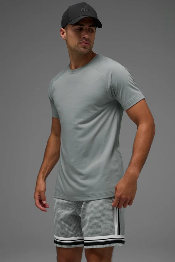 Koszulka raglanowa Triumph – Lunar Grey