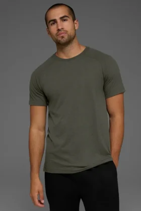 Koszulka raglanowa Triumph – Stealth Green