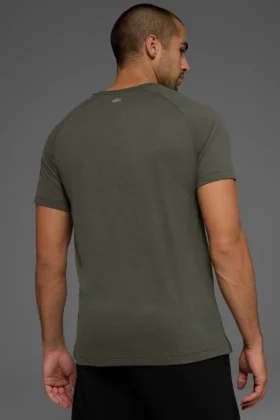 Koszulka raglanowa Triumph – Stealth Green