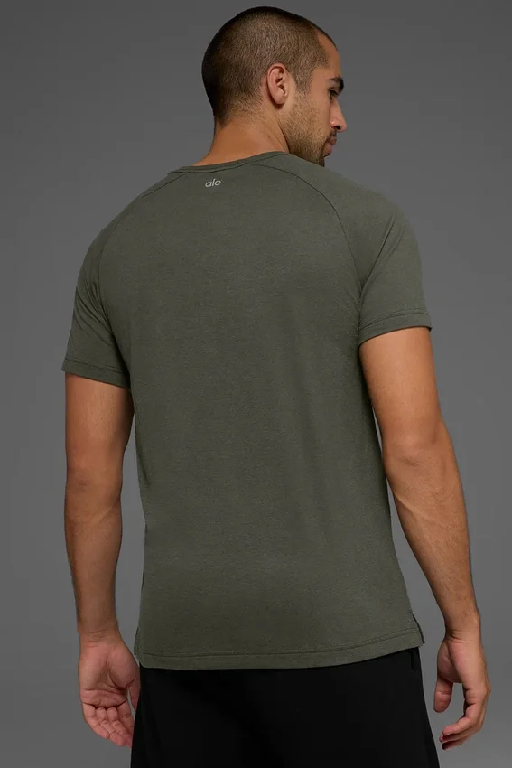 Koszulka raglanowa Triumph – Stealth Green