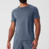 Koszulka Triumph Raglan – kolor Bluestone