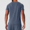 Koszulka Triumph Raglan – kolor Bluestone