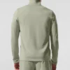 Koszulka z długim rękawem Conquer 1/4 Zip Reform – Limestone