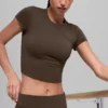 Koszulka z krótkim rękawem Alo Softsculpt Precision – Espresso