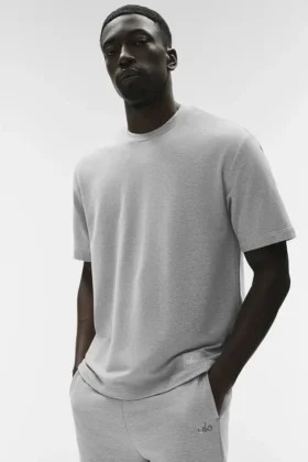 Koszulka z krótkim rękawem Double Take – Athletic Heather Grey