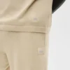 Koszulka z krótkim rękawem z bawełny i kaszmiru Ever Soft – Sandy Beige