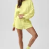Krótka bluza z okrągłym dekoltem Accolade – kolor „Sunshine”