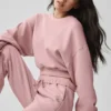 Krótka bluza z okrągłym dekoltem Accolade – Vintage Pink