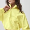 Krótka bluza z zamkiem 1/4 dla absolwentów – Sunshine