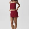 Krótki top na ramiączkach Connection – Summer Romance Red