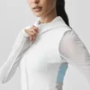 Kurtka Alo Softsculpt Superset z zamkiem na całej długości – biała