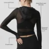 Kurtka Alo Softsculpt Superset z zamkiem na całej długości – czarna