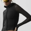 Kurtka Alo Softsculpt Superset z zamkiem na całej długości – czarna