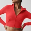 Kurtka Alosoft Sincere Fitted – jaskrawoczerwona