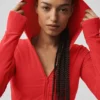 Kurtka Alosoft Sincere Fitted – jaskrawoczerwona
