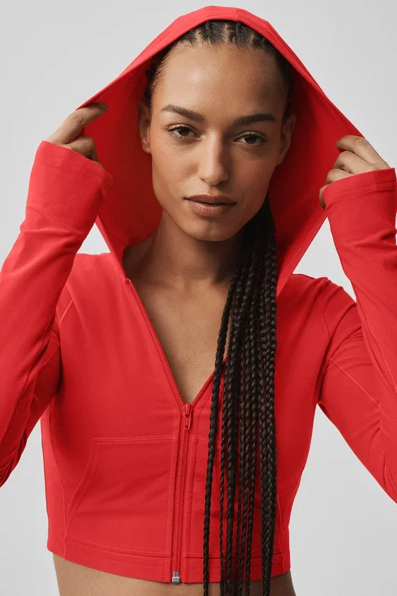 Kurtka Alosoft Sincere Fitted – jaskrawoczerwona