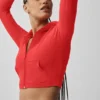 Kurtka Alosoft Sincere Fitted – jaskrawoczerwona