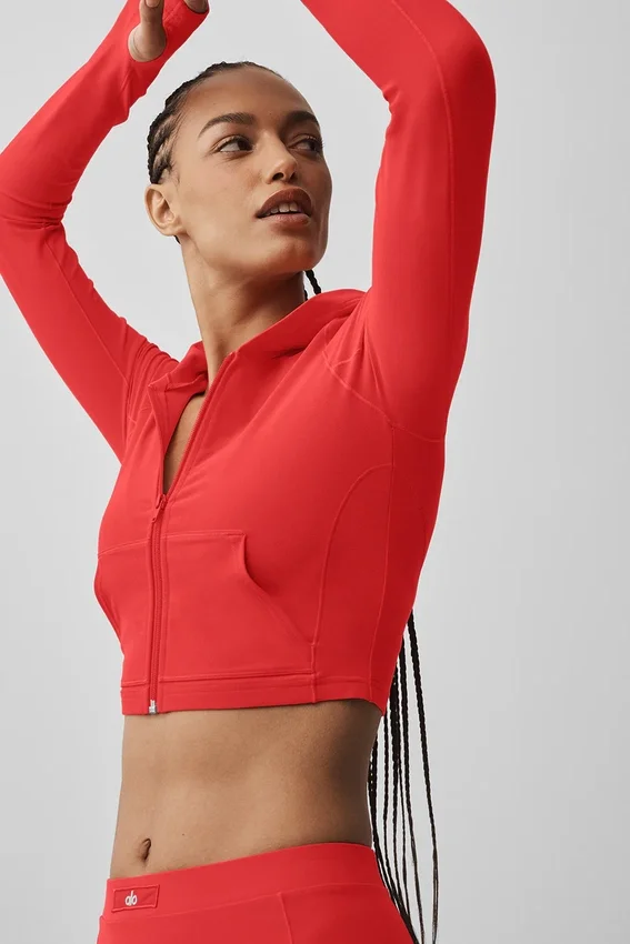Kurtka Alosoft Sincere Fitted – jaskrawoczerwona