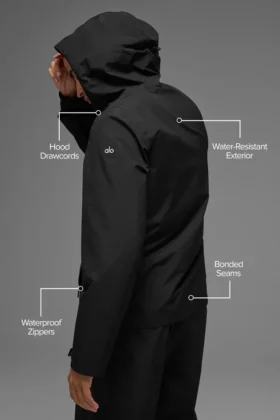 Kurtka Alpha Shell – czarna