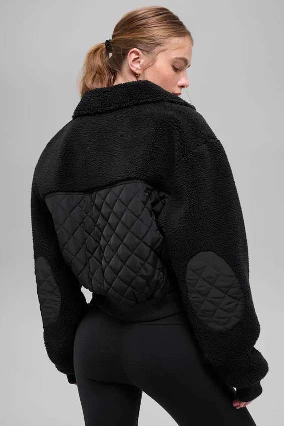 Kurtka bomberka Sherpa Edge – czarna