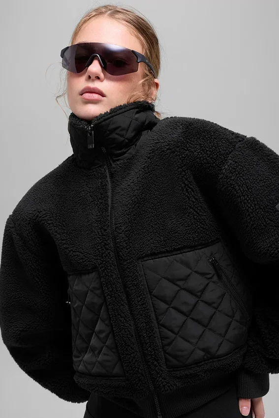 Kurtka bomberka Sherpa Edge – czarna