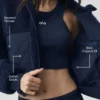 Kurtka bomberka Sherpa Edge – granatowa