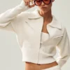 Kurtka Cashmere Radiate – kolor kości słoniowej