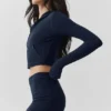 Kurtka dopasowana Alosoft Sincere – granatowa