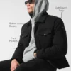 Kurtka Ease Trucker – czarna