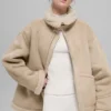 Kurtka „Grand Jacket” z imitacji owczej skóry – kolor Woodland Tan
