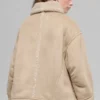 Kurtka „Grand Jacket” z imitacji owczej skóry – kolor Woodland Tan