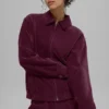 Kurtka „Micro Corduroy on Duty” – bordowa