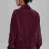 Kurtka „Micro Corduroy on Duty” – bordowa