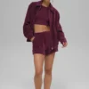Kurtka „Micro Corduroy on Duty” – bordowa